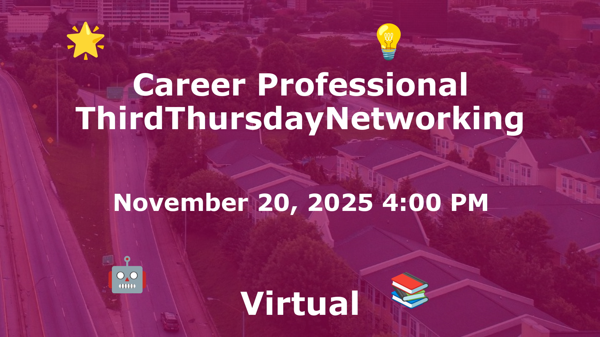 Career Professional ThirdThursdayNetworking  event image